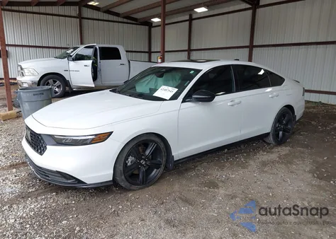 2025 Honda Accord Hybrid Sport-L from USA, damaged, VIN 1HGCY2F75SA013699